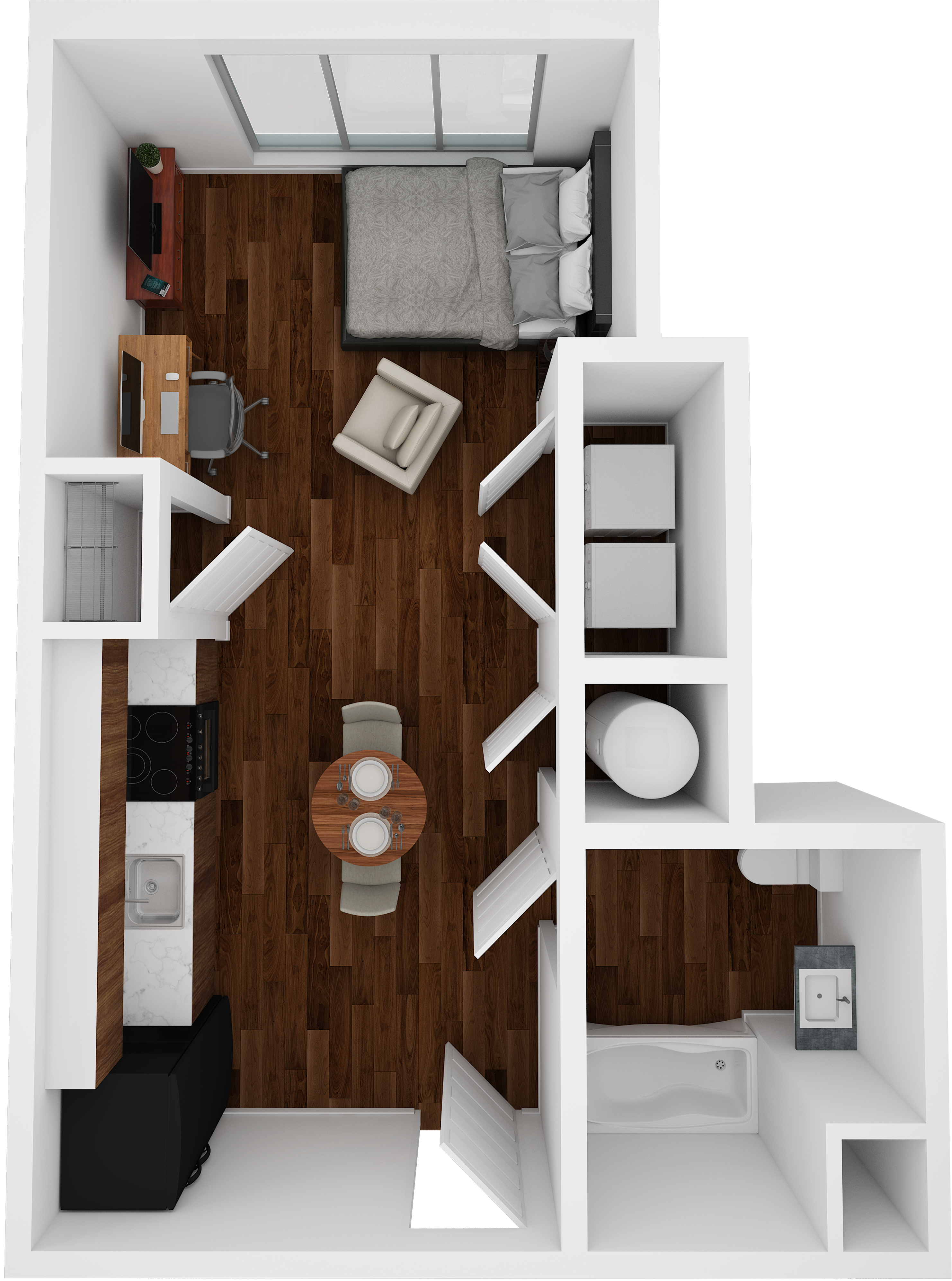 Stanhope Apartments floor plan S10