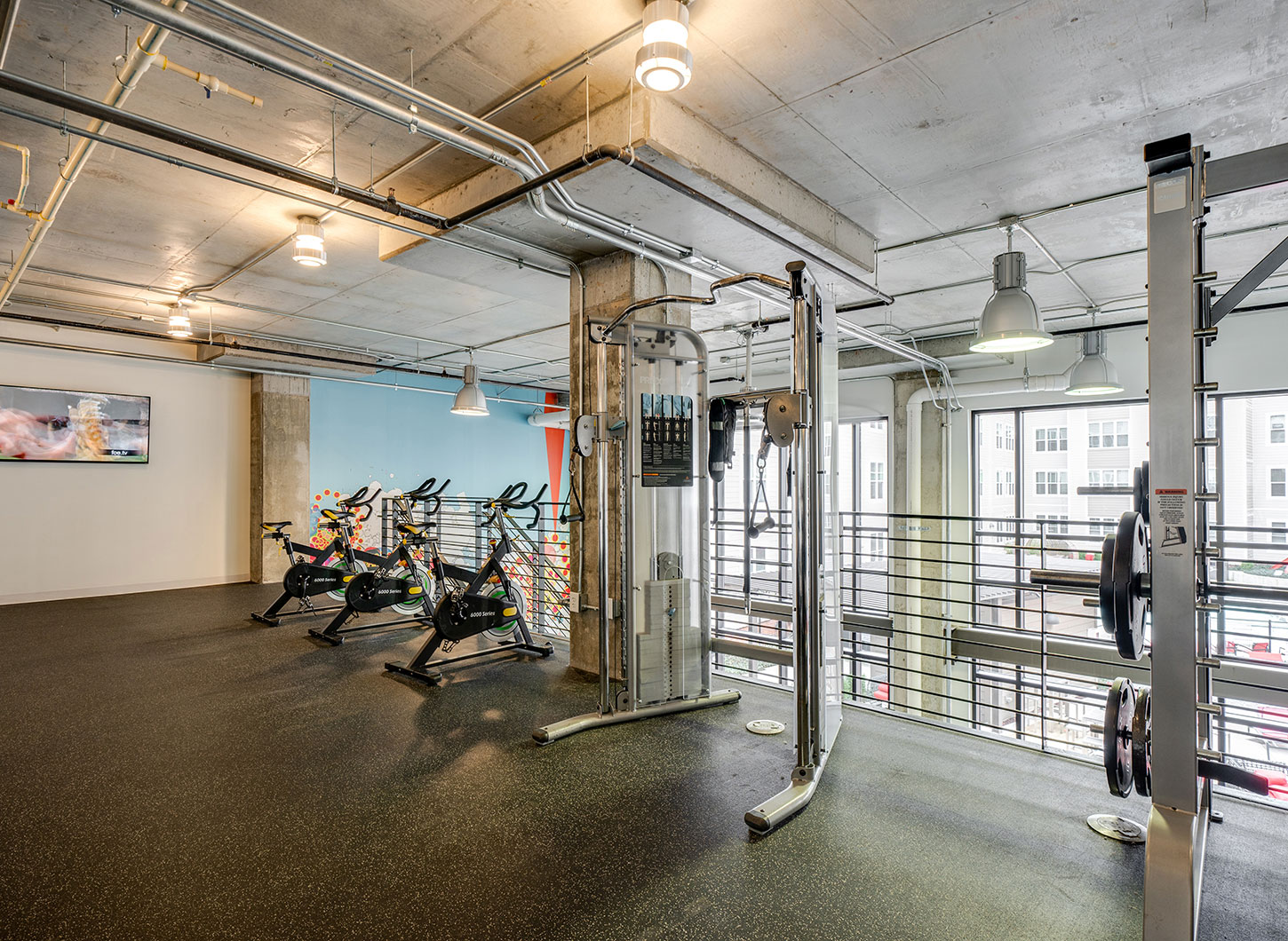 Stanhope Apartments fitness center