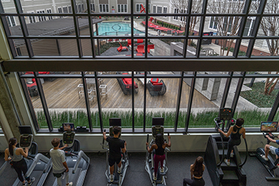 Stanhope Student Apartments fitness center