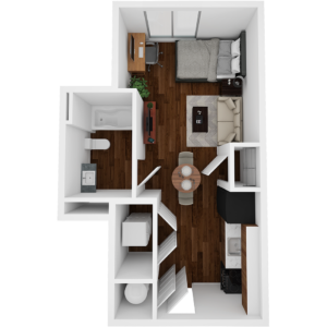 Stanhope Floorplans | NC State Student Apartments