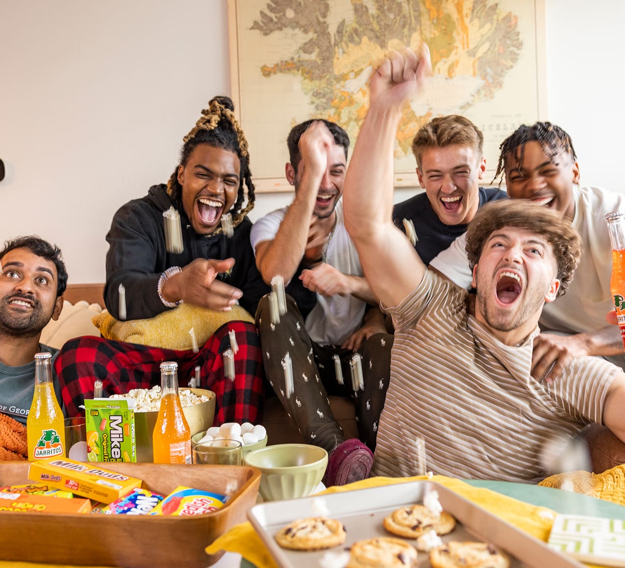 group of diverse young adults