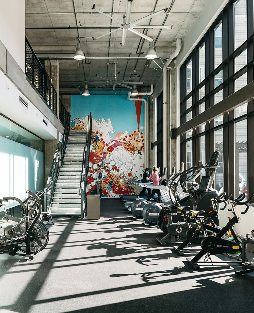 fitness center