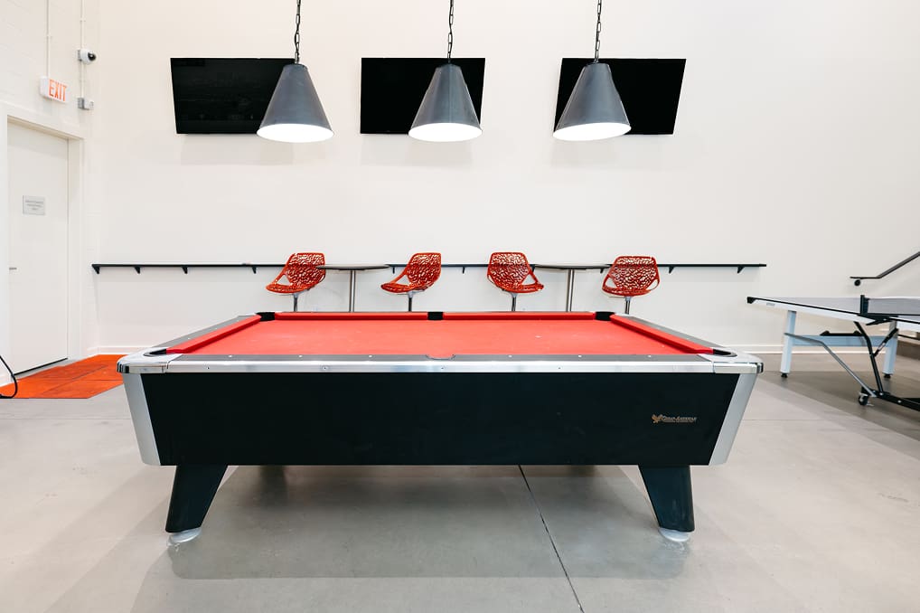 pool table