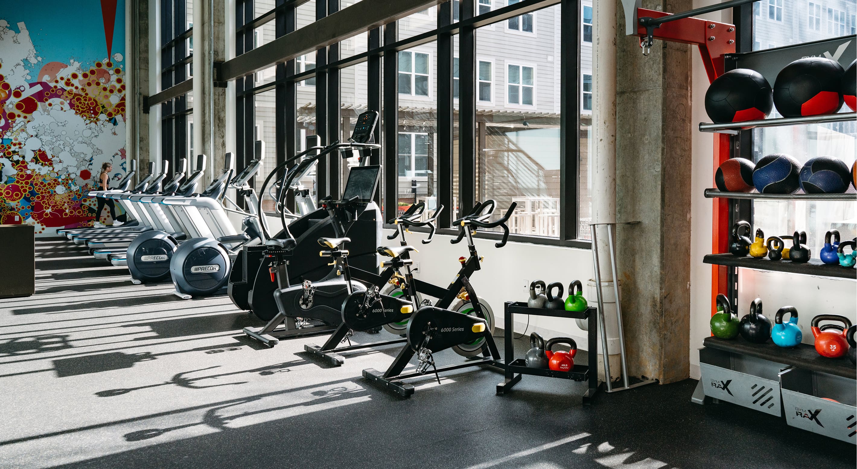 fitness center